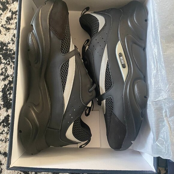 Dior B22 Black Reflective | Size 44(10.5)| 100% Authentic | Luxury Streetwear - Picture 7 of 14